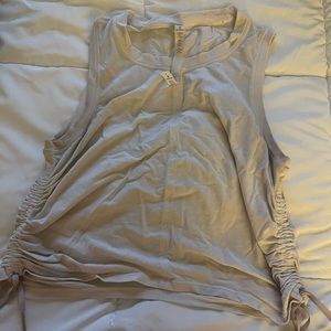 Size 8. Crop lululemon tank
